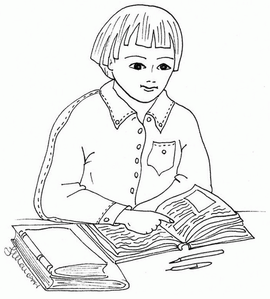 Biblioteka kolorowanki